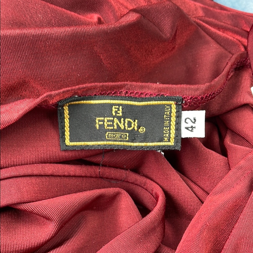 Fendi Deep Red top